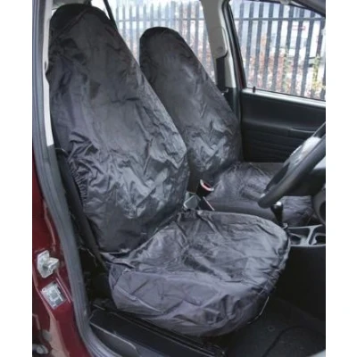Image de SEALEY CSC6 Couverture de siège noir Imperméable Nylon avant