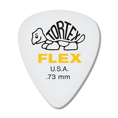 Image de Dunlop 428R73 Médiators Tortex Flex 0,73mm sachet de 72