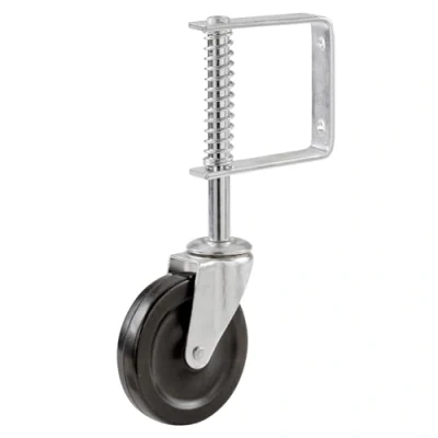 Image de Select Hardware 9785 Roue pour portail à ressort Noir