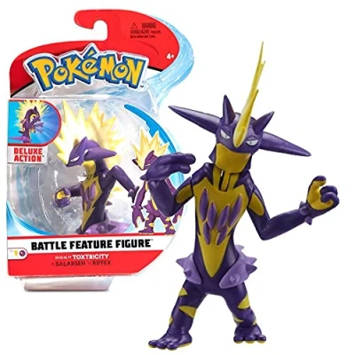 Image de Pokemon Sélection Battle Feature Figures Figurine d&#039;action Amovible de Luxe, Chiffres du Jeu:Salarsen