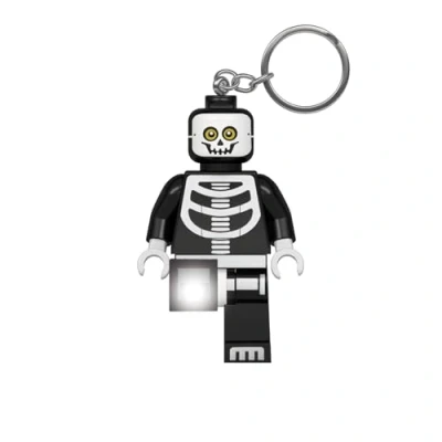 Image de LEGO KE137 Porte clés Squelette Monstres Noir 4,94 x 9,53 4,14 cm