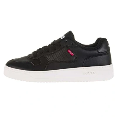 Image de Levi&#039;s Glide S Baskets basses, Femme, Taille: 36, Regular black Cuir