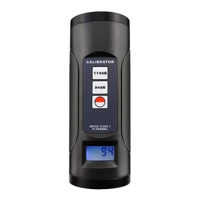 Image de Sonomètre Numérique Calibrateur 94db Et 114db Pour 1/2 &quot;et 1&quot; Pouces De Microphone Décibel Outil D&#039;étalonnage