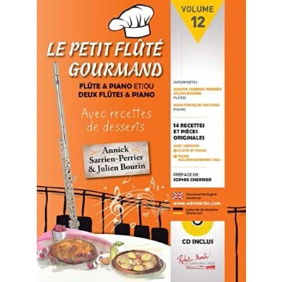 Image de Le petit flûté gourmand Volume 12 Sarrien flûte traversière