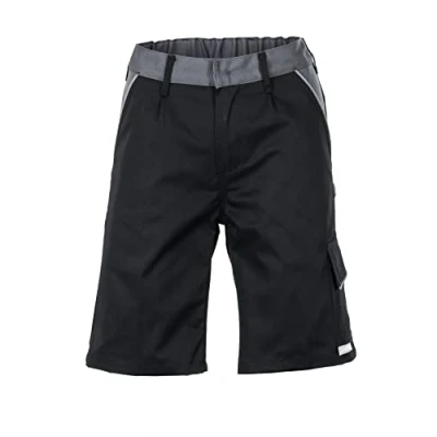 Image de Planam Homme Short Highline Taille M en ardoise noir rouge, Noir, Ardoise, Zinc., EU