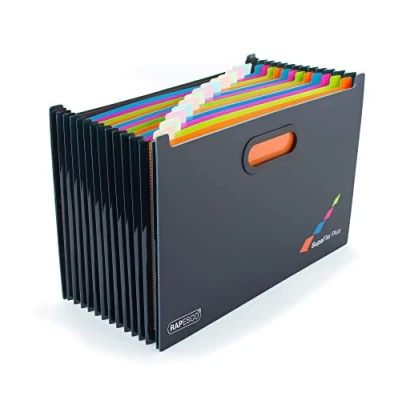 Image de Rapesco 1552 SupaFile Plus A4+ Trieur Valisette avec 13 Compartiments