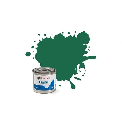 Image de Best Price Square Enamel Paint, 14ML, NO30 Dark Green Matt AA0326 by HUMBROL