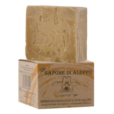 Image de SAVON CARONE D&#039;ALEPPO AVEC 16% D&#039;HUILE DE LAURIER 200GR