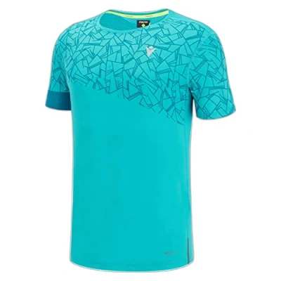 Image de Macron Run Prime Scc Billy T Shirt imprimé Tomred/Dtomred SS Man Maillot Running, Rouge, L Hommes