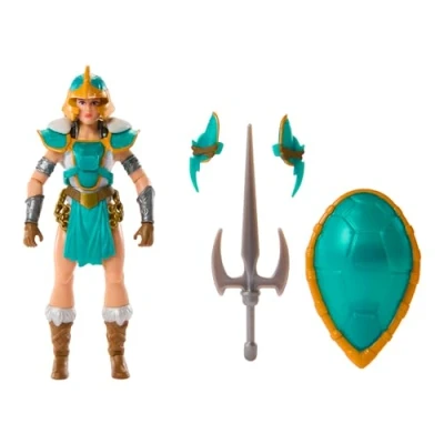 Image de Masters of the Universe Origins Tila Tortues du Château des Ombres Figurine articulée, jouet avec armure inspiration tortue, association Maîtres de l&#039;Univers et Ninja, HTH15