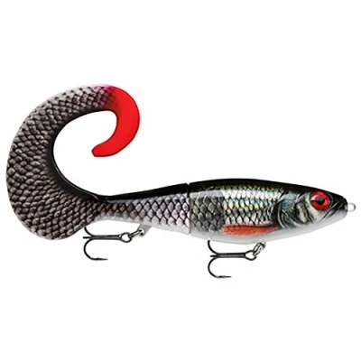 Image de Rapala Leurre de Pêche X Rap Otus Matériel avec Corps ABS et Queue Souple PVC d&#039;Eau Douce Profondeur Nage 0,5 à 1m 17cm / 40g Fabriqué en Estonie Live Roach