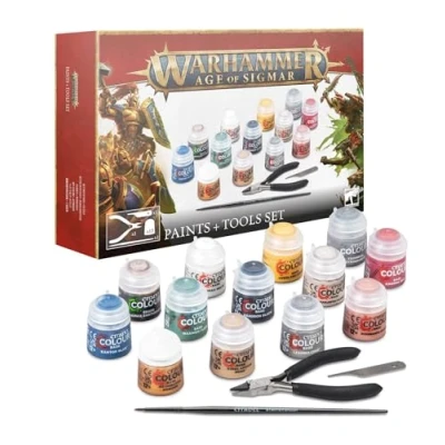 Image de Games Workshop Warhammer Peinture Age of Sigmar + outils (3e édition 2024)
