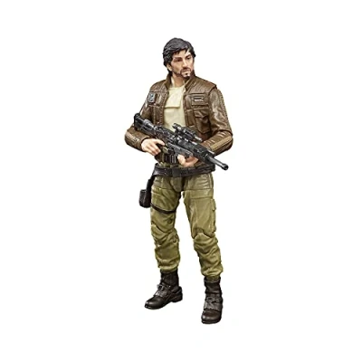 Image de Star Wars The Black Series, Capitaine Cassian Andor, Figurine de Collection 15 cm, Rogue One : A Story, à partir 4 Ans