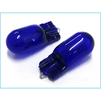 Image de CARALL 2 ampoules blanches à effet xénon 12 V. (T10 W5W 12V 5W)