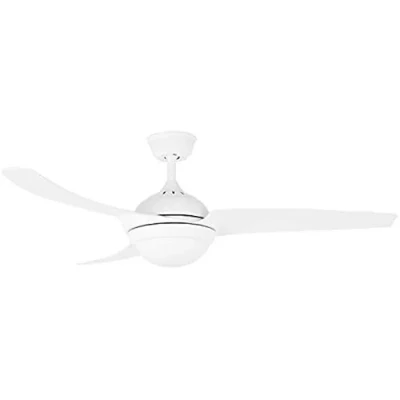 Image de Orbegozo 17605 Plafond avec lumière LED, 3 Vitesses de Ventilation, télécommande, Silencieux, minuteur, pales, diamètre 132 cm,