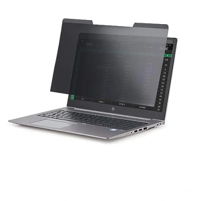 Image de StarTech.com Écran de Confidentialité pour Ordinateur Portable 15,6&quot; Filtre Sécurité Magnétique Amovible Réduit la Lumière Bleue 16:9 Mat/Brillant +/ 30 (PRIVSCNLT15)