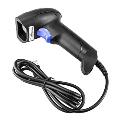 Image de NetumScan Scanner de codes barres 2D portable, lecteur/imageur portable (PDF417, QR, Data Matrix) avec câble USB pour ordinateur PC ou MAC, NSL5