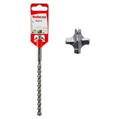 Image de Ensemble de forets Fischer Quattric II SDS Plus Acier 10 x 315 mm