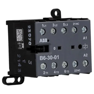 Image de abb entrelec B6 minicontactor 3001 230 240 V courant alternatif Vis