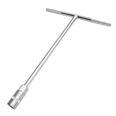 Image de 1 clé à douille longue SENRISE 619 mm hexagonale en forme de T, argent