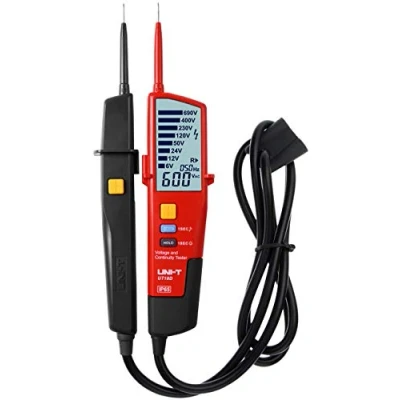Image de UT18D Testeur de Tension Multifonction Étanche Voltage Numérique Voltmètre Tester AC/DC Portée Automatique LCD Affichage