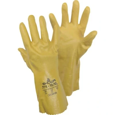 Image de SHOWA 771, Enduction de Nitrile, Chimique, Jaune, 9/L