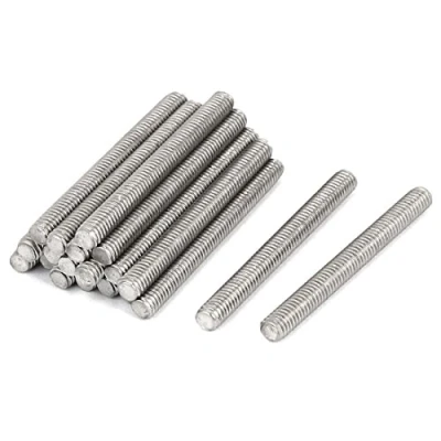 Image de sourcing map tige filetée M4x40mm Acier inoxydable 304 entièrement goujons 20pcs