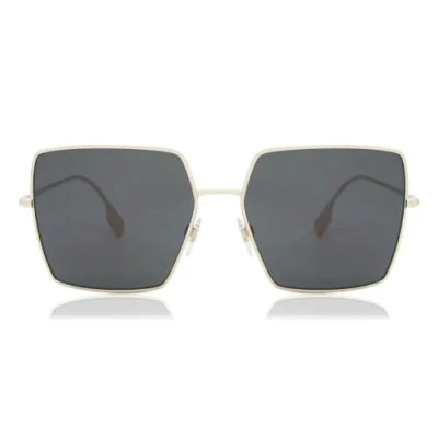 Image de Burberry Sophisticated Lunettes de soleil, Femme, Taille: 58, Light gold