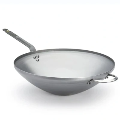 Image de De Buyer Wokpan Mineral B Element ø 40 cm Without non stick coating
