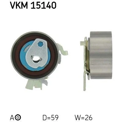 Image de SKF VKM 15140 Poulie tendeur, courroie crantée OPEL: Zafira B, Astra H 3/5 portes, G CC