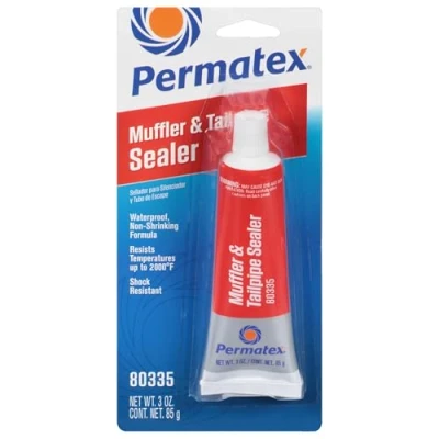 Image de Permatex 80335 Silencieux Et Scellant Pour Tuyau D&#039;échappement 8 Unités