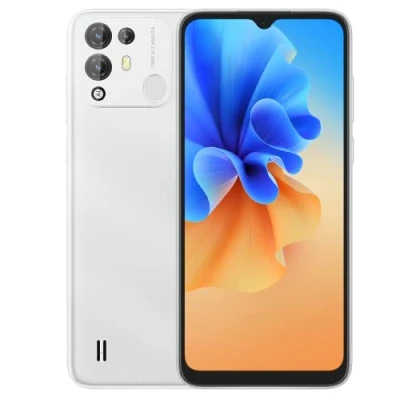 Image de Blackview A55 Pro 4G Téléphone Déverrouillé, Hélio P22 Octa Core 4Go+64Go, Caméras 5MP+13MP, HD+ 6,53’’, Android 11 Dual SIM Smartphone, Empreinte Digitale GPS Blanc