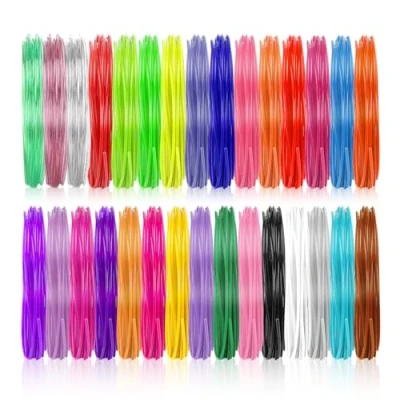 Image de Fil Stylo 3D Pla Total 150M pour 3D,30 Couleurs 5 M 1,75MM Recharge Pen Filament, Convient à tous les stylos d&#039;impression haute température