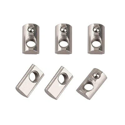 Image de CONPHERON 40 Séries Écrous à Ressort M5 Glissière Rainure Écrou Fentes avec Bille de Profilé en Aluminium Standard Européenne