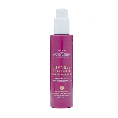 Image de Maternatura, Démêlant Hydratant pour Cheveux Bouclés au Beurre de Murumuru, Crème Démêlante Preshampooing Démêler les Nœuds, Routine Beauté Bio Bouclés, Made in Italy 150 ml