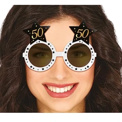 Image de gioco Lunettes de fête avec étoile 50 ans