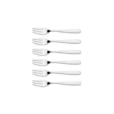 Image de Tramontina Fourchettes à gâteau en inox Essentials 6pcs. 2mm 18/cr.
