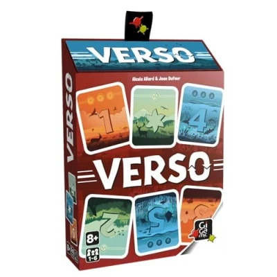 Image de Gigamic Verso Un Jeu Simple, Malin et Rapide Choissirez Vous Le Recto ou des Cartes ? pour Toute la Famille A partir de 8 Ans.