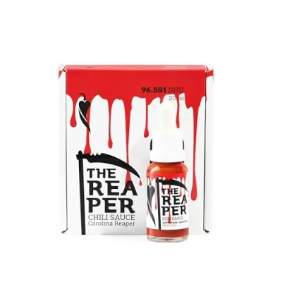 Image de I LOVE SPICY The Reaper Sauce au Piment 20 ml, Mesuré en Laboratoire 96.581 SHU, 85 % Piments Carolina Reaper, Piquant 7/5 Style Louisiane