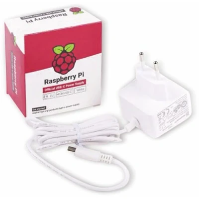 Image de Raspberry Alimentation USB C 5.1V 3A Blanc pour Pi 4 modèle B (1873421)