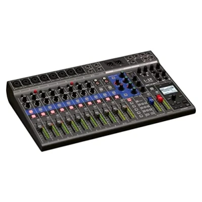 Image de Zoom L 12 LIVETRACK Console mixage voies 5 mixages casques individuels enregistreur multipiste et interface audio