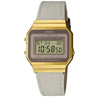 Image de Casio Montre à affichage digital, Femme, Taille: One Size, Ivory