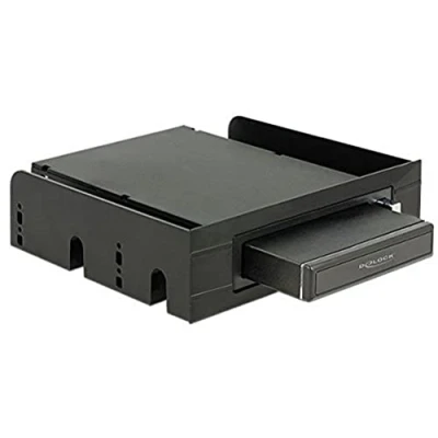 Image de DeLOCK 3.5&quot; 5.25&quot;Mobile Rack for 2.5&quot;SATA hard drives and SSDs de stockage mobile 2.5&quot; noir