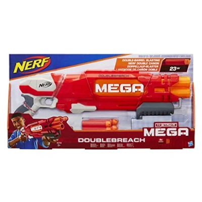 Image de Nerf Mega Double Breach et Flechettes Officielles