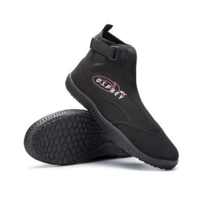 Image de Osprey OSX Aqua Wetsuit Boots Mixte adulte Noir 44 EU (9 UK)