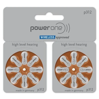 Image de VARTA Power One Lot de 60 + 20 piles pour appareils auditifs 312MF