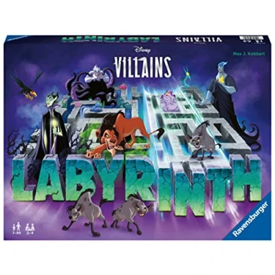 Image de Ravensburger Le Grand Classique des Jeux de société Labyrinthe Disney Villains Enfants et Famille 2 à 4 Joueurs partir 7 Ans Mixte 27271 (Multilingue Français Inclus)