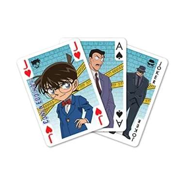 Image de SAKAMI Detektiv Conan Case Closed 52 Cartes à Jouer de Poker Jeu Deck Playing Cards Original et sous Licence