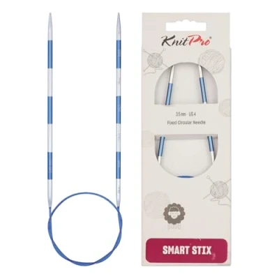 Image de KnitPro K42067 42067 SmartStix Aiguille à Tricoter Circulaire, métal, Multicolore, 60 cm, 3,5 mm, Coloré, 60cm, 3,5mm