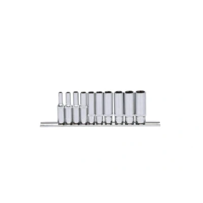 Image de KS TOOLS 918.0610 Jeu de douilles Acier chrome vanadium 1/4